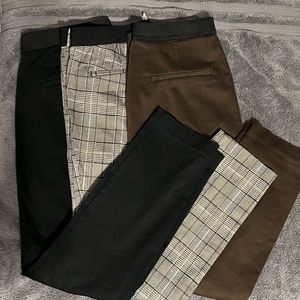 Women’s H&M slacks Size Medium Lot of 3